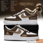 Chris Brown BROWN Album Custom Air Force 1 Sneaker 1