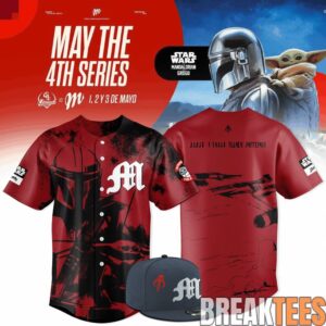 Diablos Rojos del Mexico x Star Wars Night Baseball Jersey