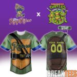 Frisco RoughRiders x Teenage Mutant Ninja Turtles Night Custom Baseball Jersey 1