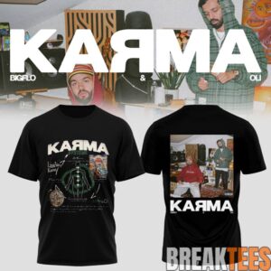 KARMA Bigflo  Oli 2026 Tour T-Shirt