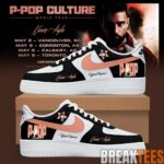 Karan Aujla PPop Culture Tour 2026 Custom Air Force 1 Sneaker 1