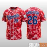 Knoxville Smokies 2026 Camo Baseball Jersey 1