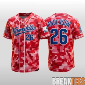 Knoxville Smokies 2026 Camo Baseball Jersey