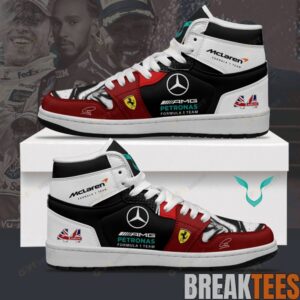 Lewis Hamilton 20 Seasons in Formula One Special Air Jordan 1 Sneaker
