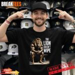 BreakTees 12 Lion Does not Wipe Funny Gen Z Joke Brainrot Raunchy Meme Shirt