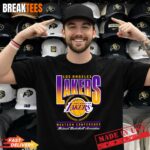 Los Angeles Lakers Western Conference NBA Graphic T Shirt