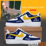 BreakTees 30 Mac Demarco 2026 World Tour Chamber of Blue Custom Air Force 1 Sneaker 1
