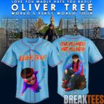 Oliver Tree Love You Madly World Tour Chaos Baseball Jersey 1