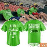 Philadelphia Phillies Mental Health Awareness Month Special Baseball Jersey 1