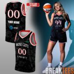 Portland Fire Rose City Custom Basketball Jersey 1