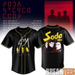 Soda Stereo ECOS Tour 2026 Special Baseball Jersey 1