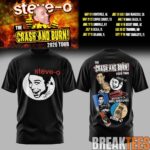 BreakTees 26 SteveO Crash And Burn Tour 2026 Tee 1