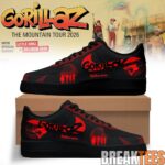 BreakTees 23 Toronto Blue Jays x Gorillaz The Mountain Tour 2026 North America Custom Air Force 1 1